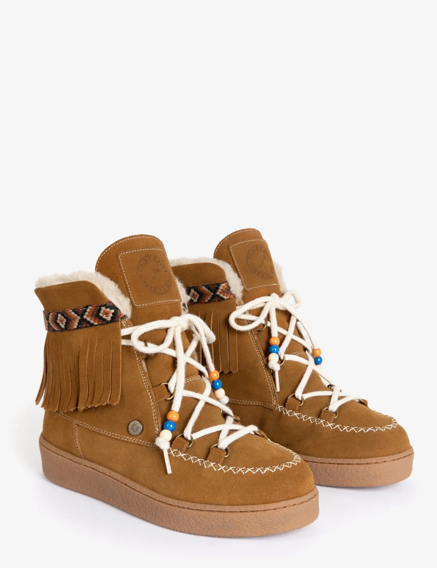 Penelope Chilvers Winter Boots | Wool & Shearling*Cabin Suede Wool-Lined Boot