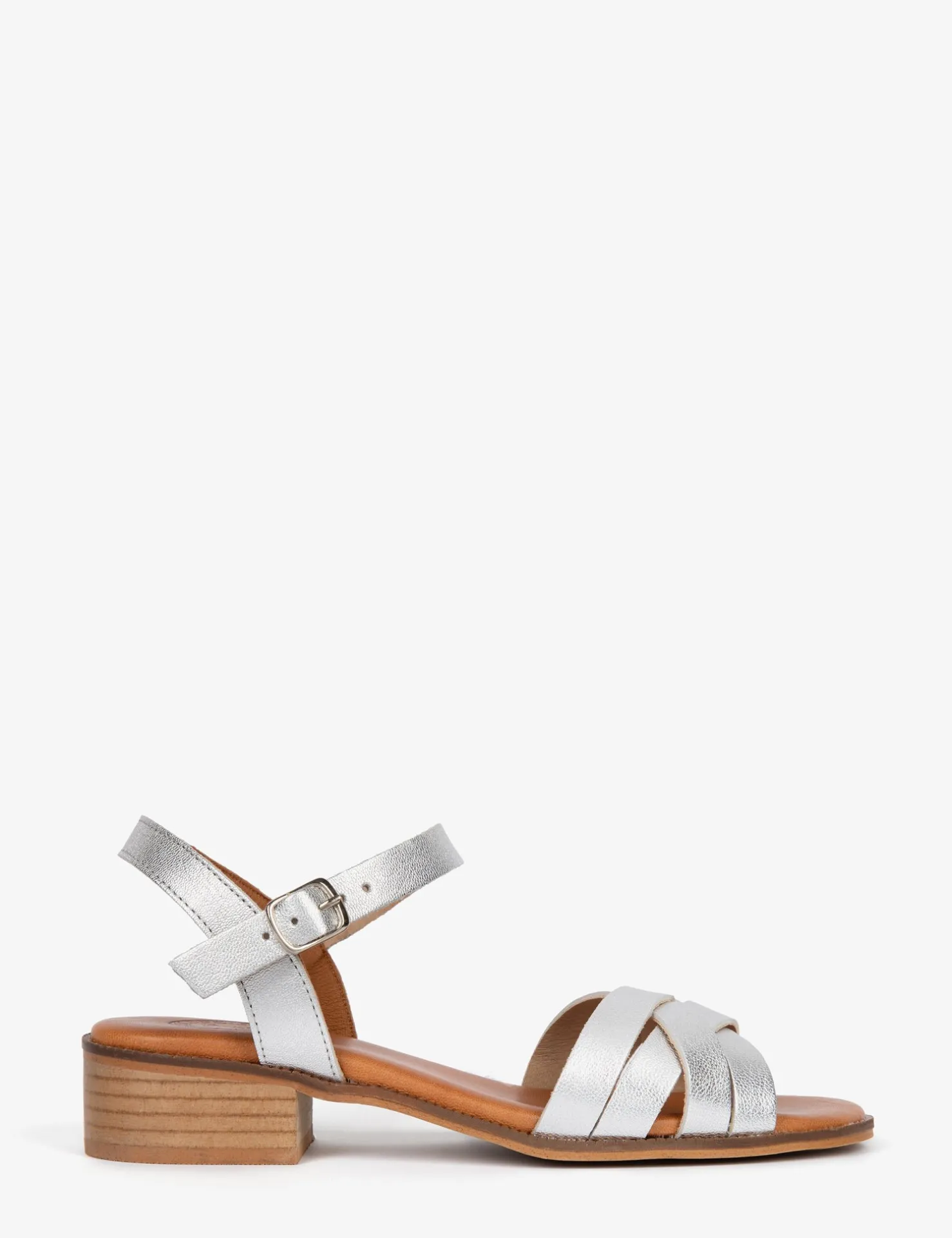 Penelope Chilvers Heeled Shoes | Sandals*Heeled Shepherdess Metallic Leather Sandal
