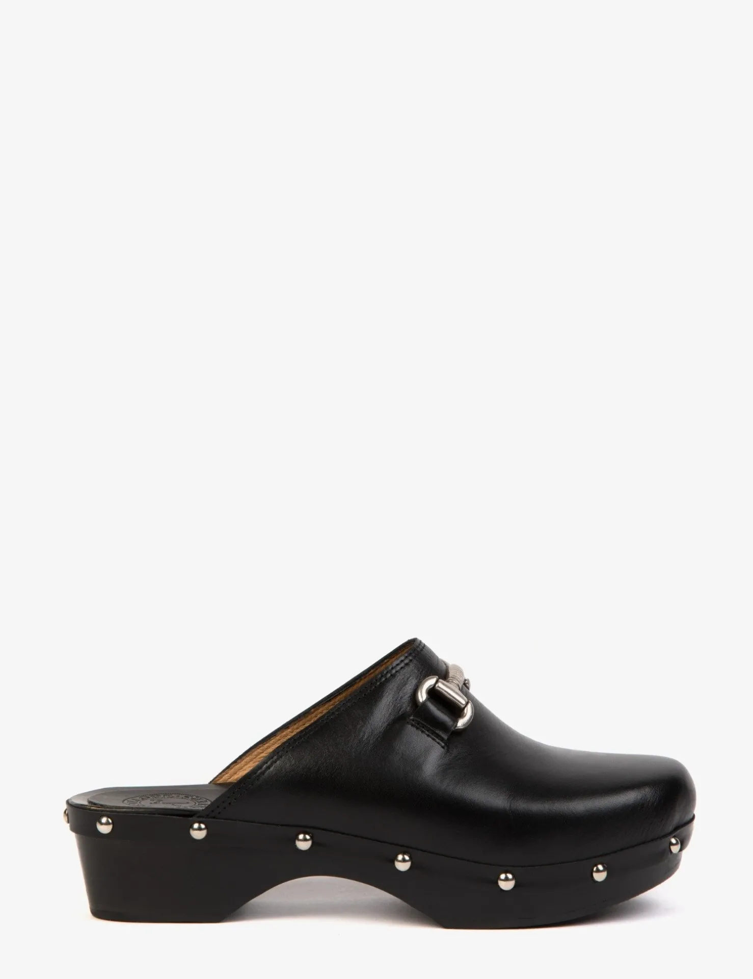 Penelope Chilvers Clogs*Low Horsebit Leather Clog