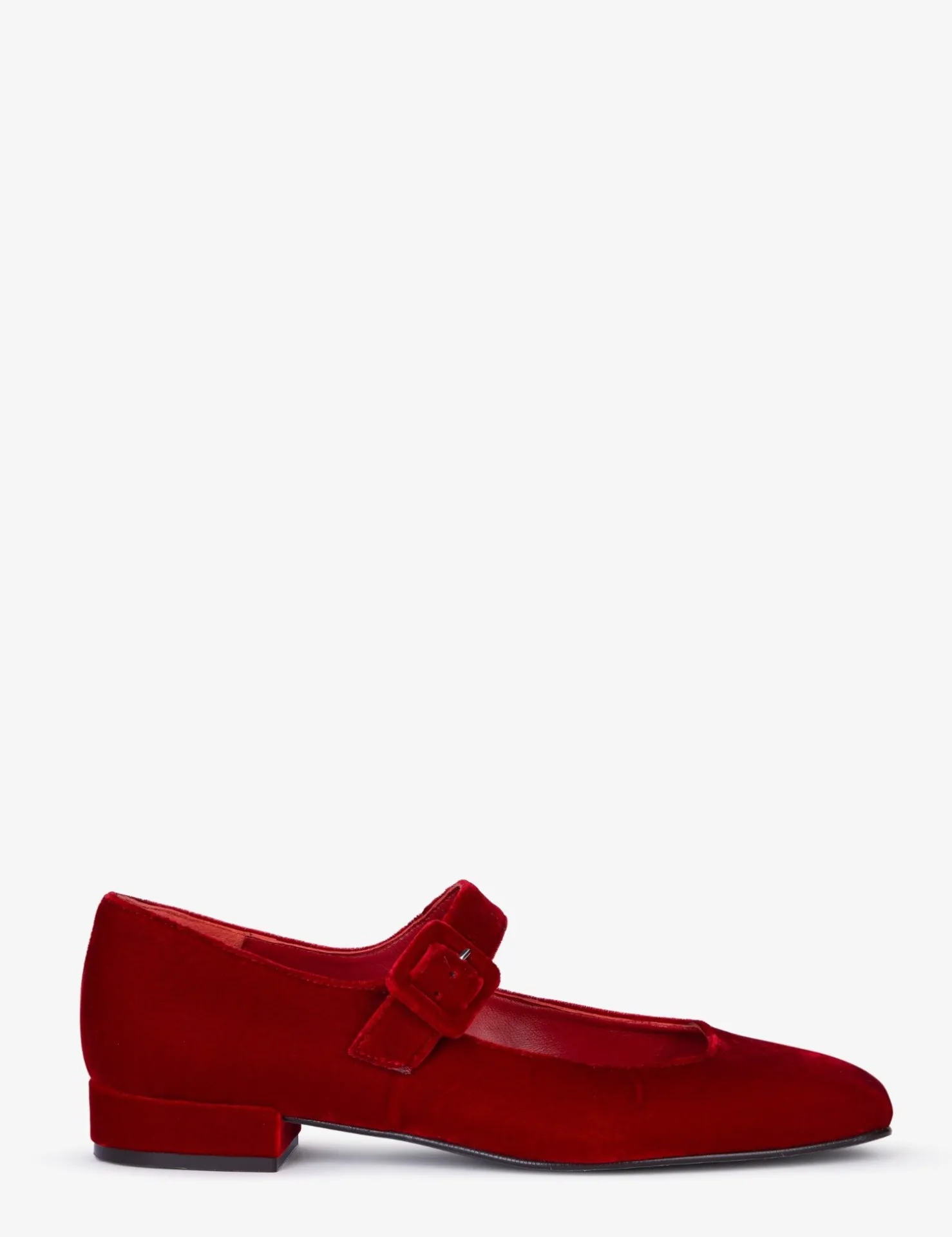 Penelope Chilvers Mary Janes*Low Mary Jane Velvet Shoe
