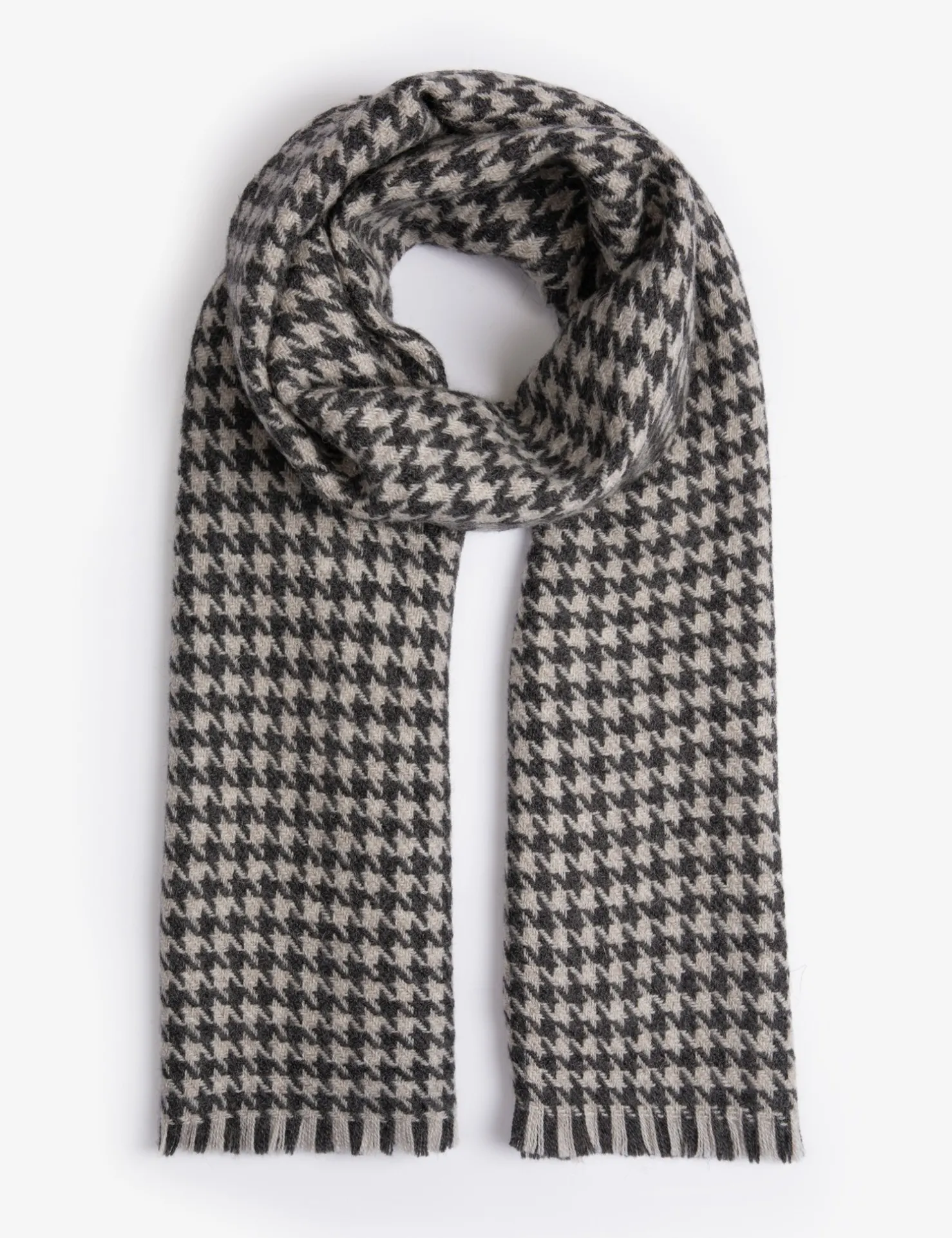 Penelope Chilvers Winter Accessories*Oban Houndstooth Scarf